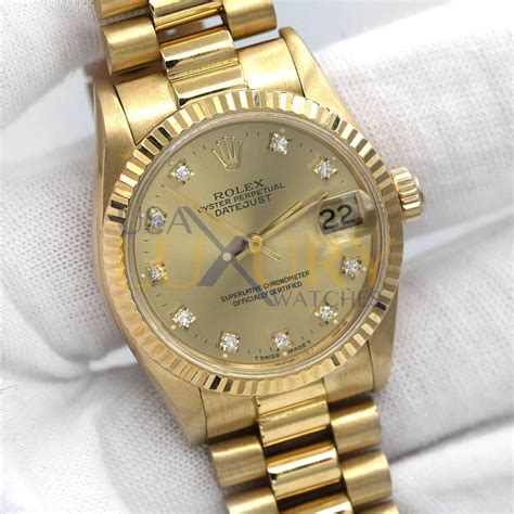 datejust with presidential bracelet|rolex datejust 31 yellow gold.